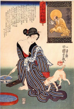 Utagawa Kuniyoshi Painting - mujeres 20 Utagawa Kuniyoshi Ukiyo e